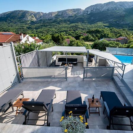 Villa Carmen Draga Bašćanska Bagian luar foto
