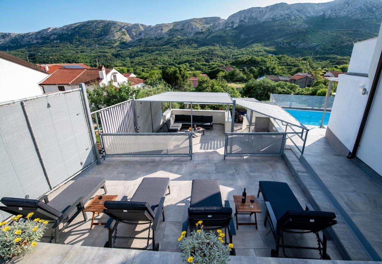 Villa Carmen Draga Bašćanska Bagian luar foto